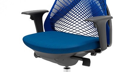 Cadeira Giratória Ergonômica Speed Alumínio Tela Preta | Mirage Móveis